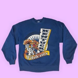 Kentucky wildcats vintage crewneck